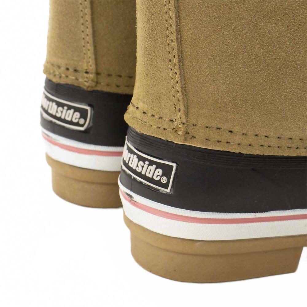 NEW NORTHSIDE girl's kathmandu mid calf waterproof snow boots in tan - Picture 8 of 8